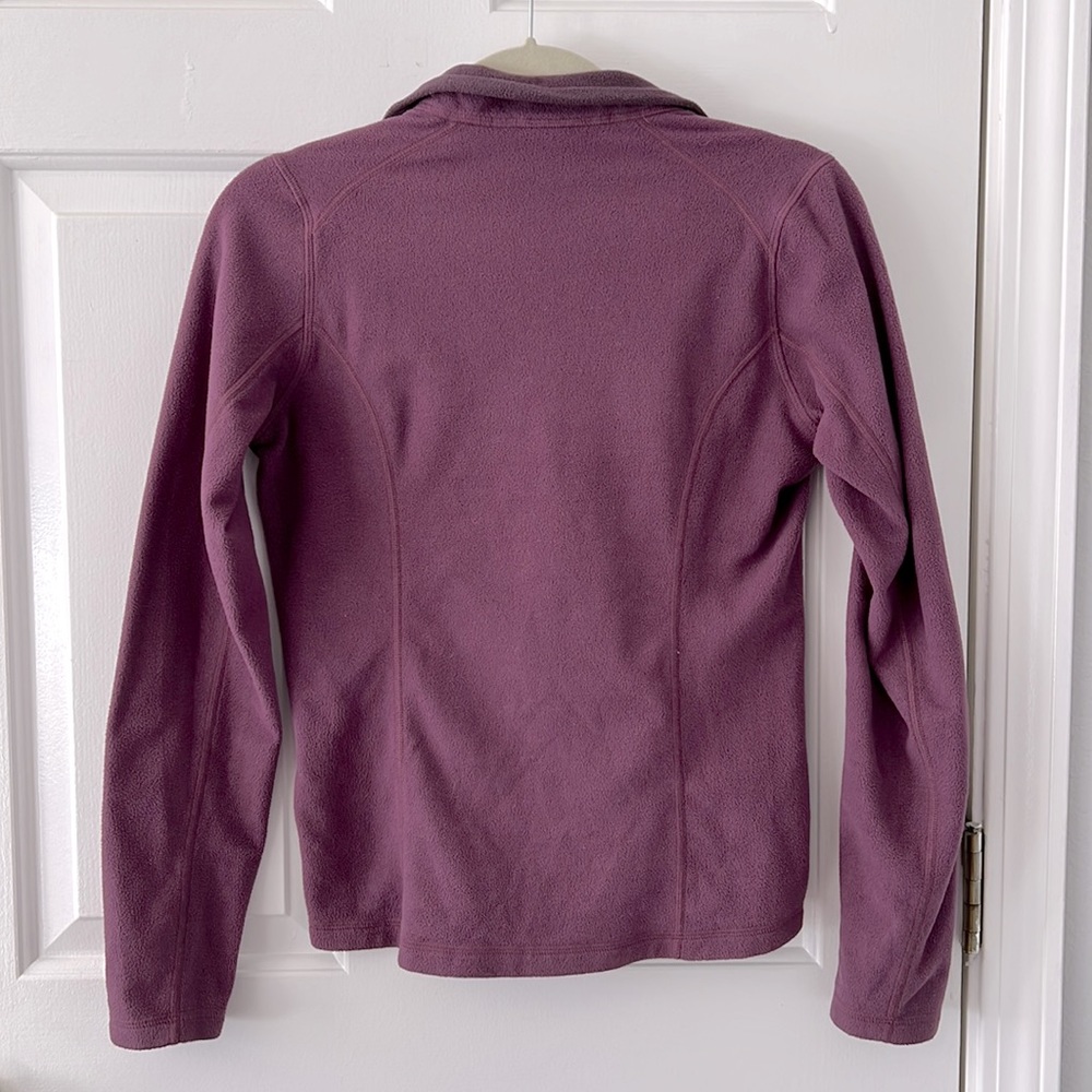 Purple North Face Half-Zip Jacket. - Picture 2 of 3
